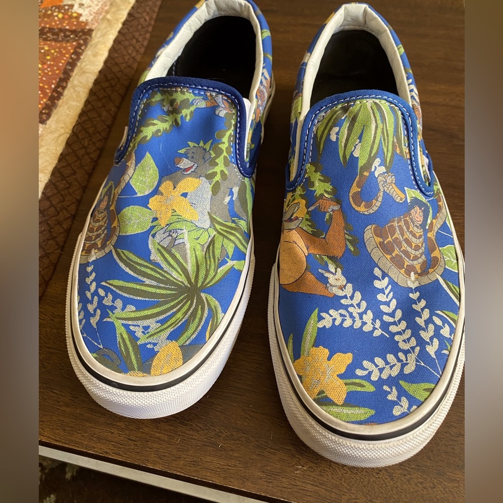 Vans Jungle Book Slip Ons